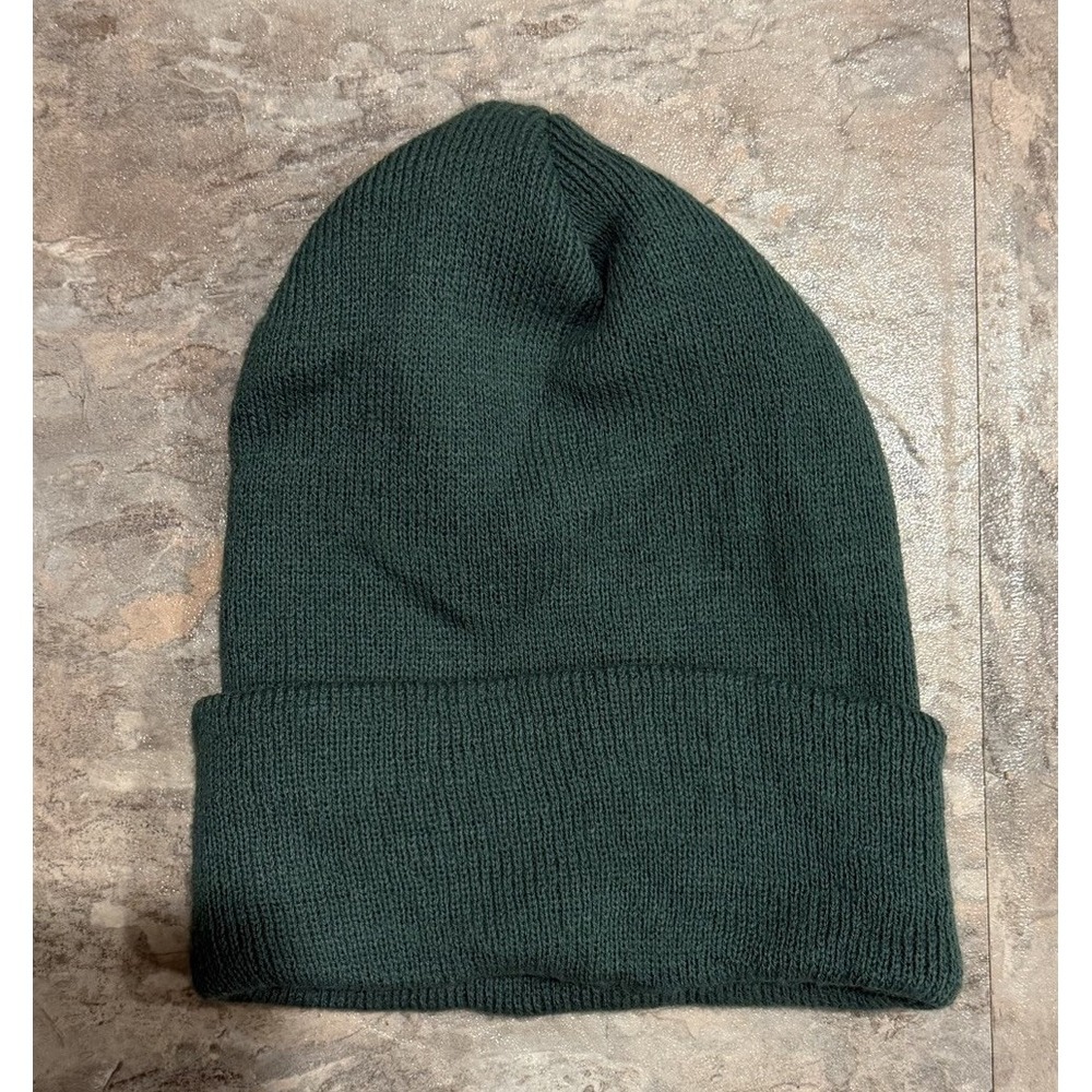 Carhartt Green Knit Beanie Hat Cap Carhartt WorkIn Progress Beanie - Picture 4 of 5